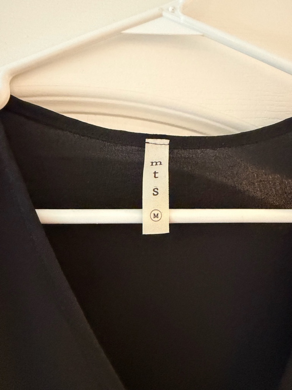 Black Tiered Babydoll Top | Flutter Sleeve V-Neck Blouse - Picture 3 of 5